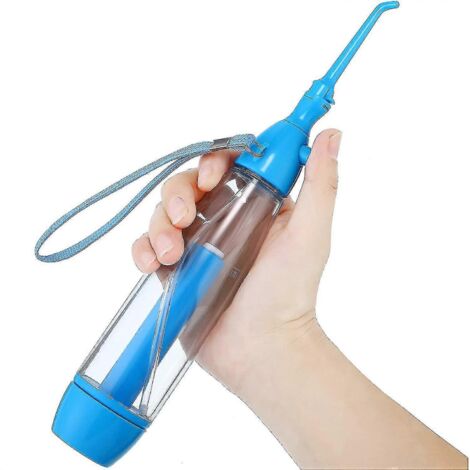 2024 Dissolvant de calculs amygdaliens Hydropulseur dentaire à pompe manuelle, irrigateur basse pression, cure-dents démontable (1/3)