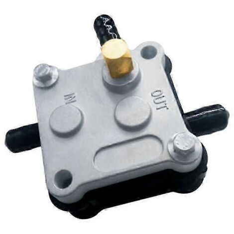 Pompe à essence pour moteurs hors-bord Mercury 35, 50, 60, 115 et 200 ch, 2 temps, références : 14360a71, 14360a43, 1436, noir et argent. (1/5)