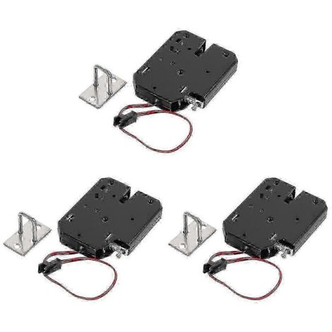 serrures électromagnétiques 12 V 2 A, force de maintien de 150 kg/330 lb, sécurité intégrée, commande de porte électromagnétique S (1/5)