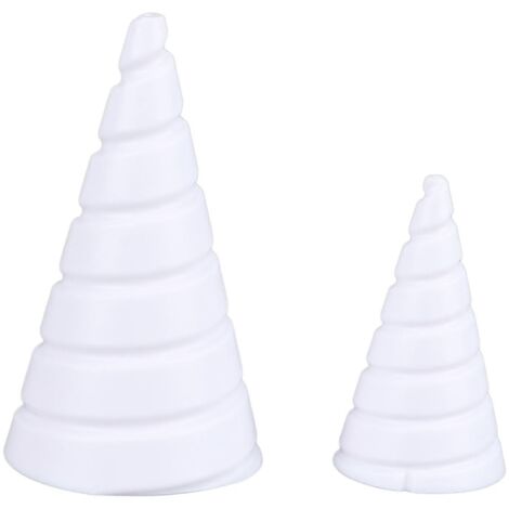 pièces Gabarit de bobinage de fil de cuivre pour le jardinage, outil de fabrication d'antennes de jardin en cuivre, support pour antennes de plantes, grand et petit (1/5)