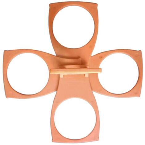 Porte-gobelet pliable pour boissons à emporter (café, bière, pinte) - 1 pièce - Orange (1/5)