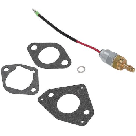 Remplacement de l'électrovanne de carburant du carburateur pour moteurs Kohler Command et Courage 24 757 45 S avec joints (1/5)