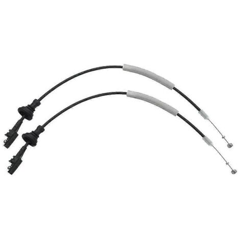 Lot de 2 câbles de poignée de porte intérieure avant gauche et droite pour BMW I30 (2007-2012), câble de verrouillage de porte 82371, noir (1/5)