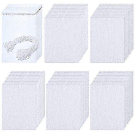 100 feuilles vierges de désodorisants par sublimation - 1 (1/5)
