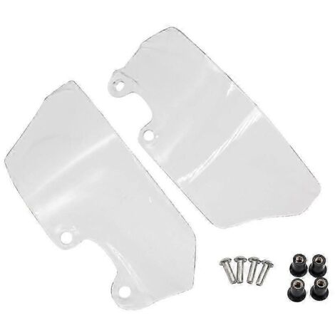 Déflecteur d'air latéral de pare-brise pour Honda GS1200 R1200GS (2004-2012) - Compatible avec Honda R1200GS ADV (2004-2012) - Transparent (1/5)