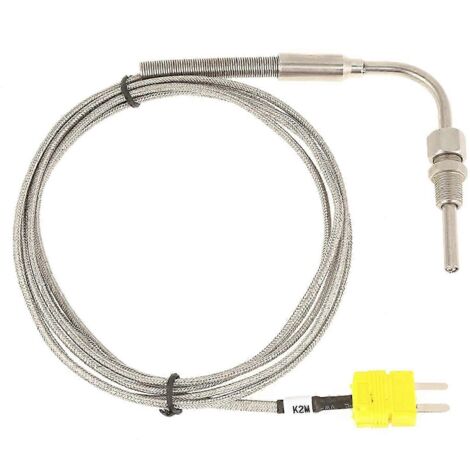 Thermocouple EGT de type K pour sonde de température des gaz d'échappement avec pointe et connecteur exposés (1/5)
