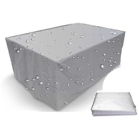 Housse imperméable pour mobilier de jardin et terrasse, protection pluie et neige pour chaises - 190 x 125 x 80 cm (1/5)
