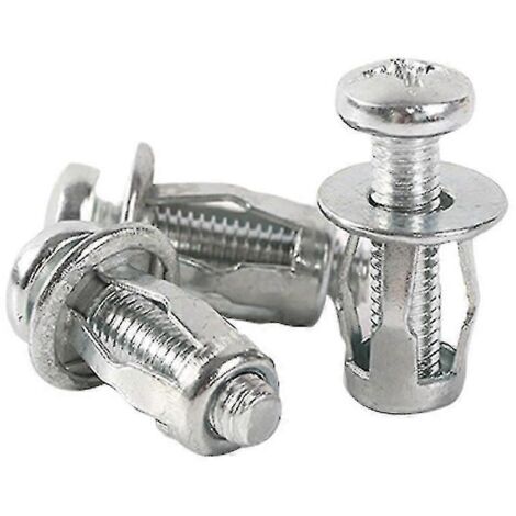 15 rivets à pétales M4 M5 M6 M8, écrous de levage, vis métalliques pour cloisons creuses, écrous à pétales en fer, écrous d'expansion pour lanterne - 15 pièces M5 - (1/5)