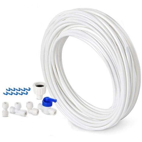 Tuyau d'alimentation en eau de 10 m pour réfrigérateur double Style (tuyau de 6,35 mm) (1/5)