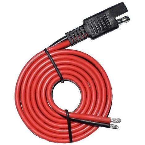 Câble d'extension SAE avec connecteur à déconnexion rapide, faisceau de câbles pour chargeur 14 AWG, 1 mètre. (1/5)