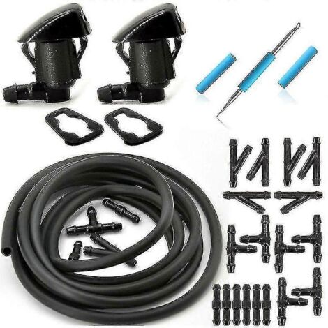Kit de 2 gicleurs de lave-glace avant pour Jeep Grand Cherokee 2005-2016, Chevy Malibu 2005-2013, Pontiac G6 2005-2010 - 26 pièces - Joiner (1/3)