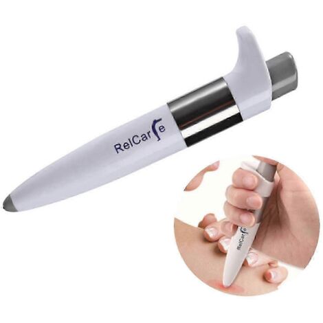 Stylo analgésique électronique, appareil de massage des points d'acupuncture pour soulager la douleur, bleu (1/2)