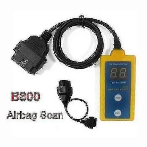 Outil de réinitialisation et de diagnostic des airbags SRS pour BMW E36, E46, E34, E38, E39, Z3, Z4 et X5 (B800) - Années 1994-2003 (1/4)