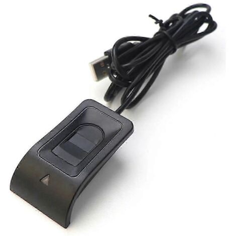 Lecteur d'empreintes digitales biométrique USB pour Win10/11 - Connexion sécurisée avec Hello Biometrics - Noir (1/5)