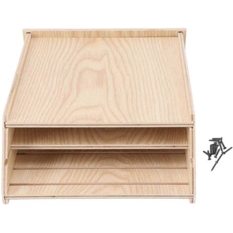 Nichoir à chauves-souris artisanal en bois résistant aux intempéries et à la corrosion, pour jardin extérieur. (1/5)