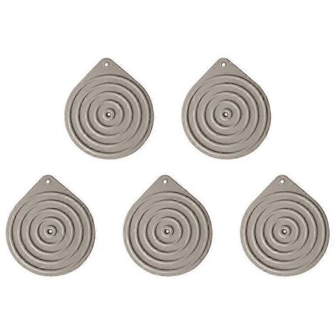 Lot de 5 chauffe-plats en silicone pour micro-ondes, tapis de cuisson antidérapants pour four et poêles chaudes (voir photo) (1/5)