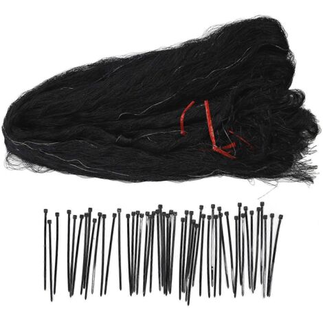 Filet de protection léger et réutilisable pour arbres fruitiers, cerfs, poules, canards et chiens. Espacement des mailles : 2,5 cm/1 po (1/5)