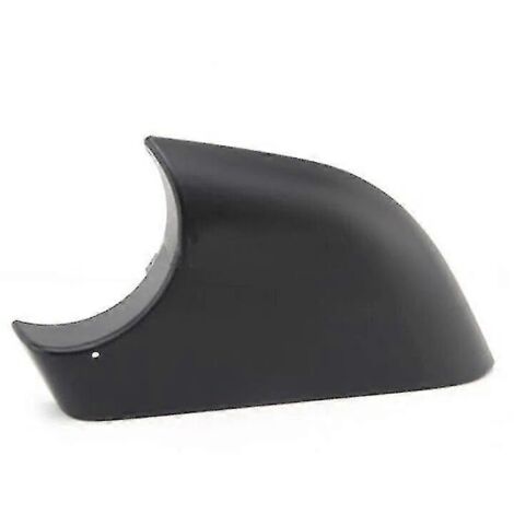 22873005 22873006 Coque de rétroviseur extérieur gauche/droite chromée noire avec support inférieur pour Tesla Model 3 2017-2022, noir mat, taille L (1/5)