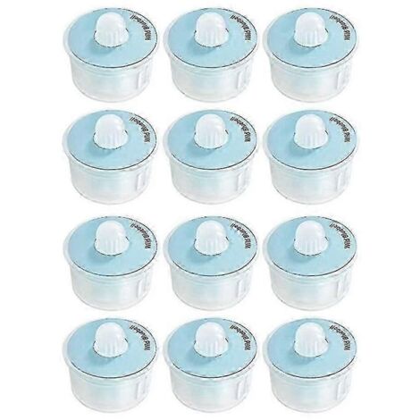 Lot de 12 capsules parfumées désodorisantes compatibles avec Deebot Ozmo T9, T9 Max, T9 Power et T9 Wild (pièces de rechange non incluses). (1/5)