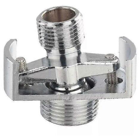 Accessoires de robinet d'angle universels à pied courbé et incliné, vis excentrique, durables et courts. (1/5)