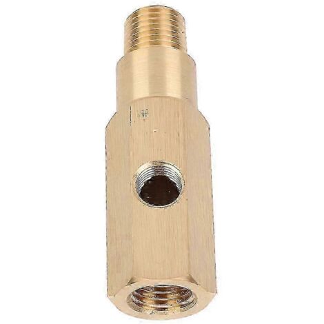Adaptateur de manomètre de pression d'huile 1/4 NPT en laiton, raccord en T, compatible avec Ford Falcon BA BF FG - 4.0 et V8 (1/3)