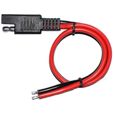Câble d'extension SAE avec connecteur à déconnexion rapide, faisceau de câbles pour chargeur 14 AWG, 0,3 mètre. (1/5)