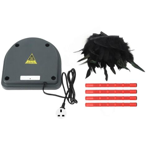 Plaque chauffante pour poussins 13W, chauffe-poulets et canetons, prise 220V (1/5)