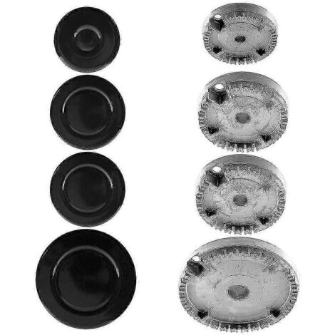 Couronne de brûleur universelle pour four, cuisinière et plaque de cuisson à gaz. Compatible avec tous les modèles de la gamme S gx20241205155 (voir illustration). (1/4)