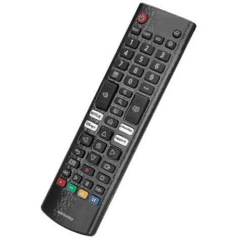 Télécommande pour téléviseur LG AKB76037605, télécommande infrarouge améliorée pour téléviseur LG, avec touches Prime Video et Rakuten TV. (1/5)