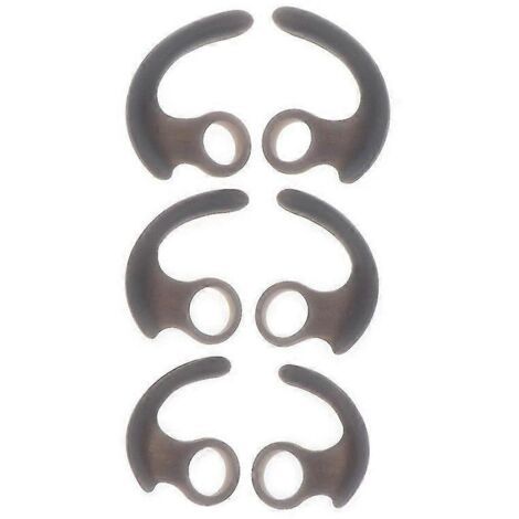 paires d'embouts d'écouteurs en silicone souple, étui et crochet d'oreille pour écouteurs Sony (gris) (1/5)