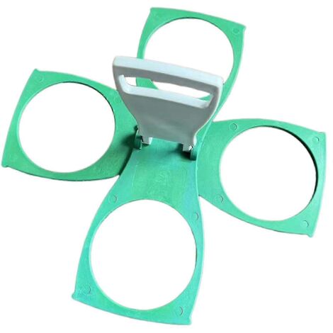 Porte-gobelet pliable pour boissons à emporter (café, bière, pinte) - 1 pièce - Vert (1/5)