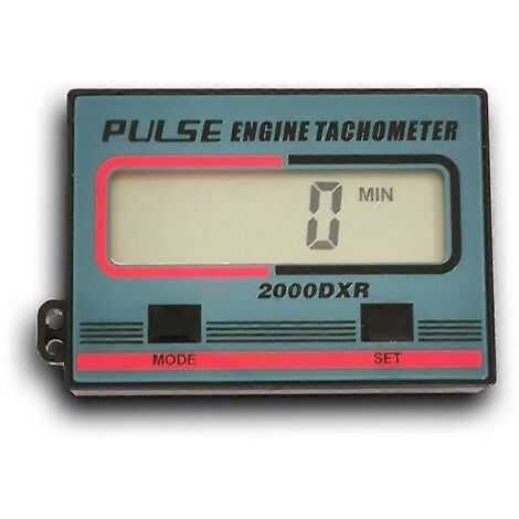 Tachymètre multifonction manuel pour tronçonneuse à induction, tondeuse à gazon, moteur à essence, chronométrage en minutes (voir illustration). (1/5)