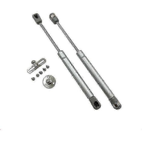Vérin à gaz, 2 charnières à fermeture douce, ressort à gaz à fermeture amortie, support de levage, ressort à gaz pour couvercle à ouverture amortie, charnières de levage à gaz pour armoire de cuisine (1/5)