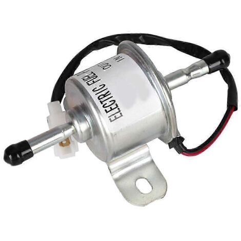 Pompe d'alimentation en carburant électronique 24 V pour mini-pelle 4TNV88, 3TNV88 et 4TNV84 (référence 129612-52100, coloris argent/noir). (1/5)