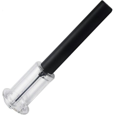 Tire-bouchon à pompe à air en acier inoxydable, sûr et inodore, idéal pour les fêtes à la maison, les mariages et Noël. (1/5)