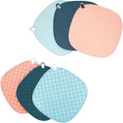 Lot de 6 sets de table, dessous de plat épais et isolants thermiques, pour comptoir. (1/5)