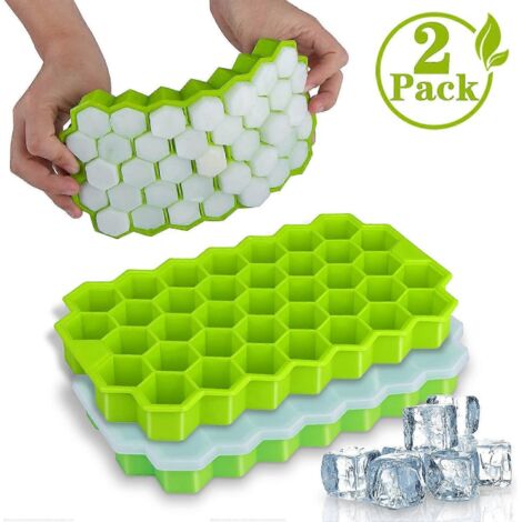 Bac à glaçons en silicone, lot de 2 (1/5)