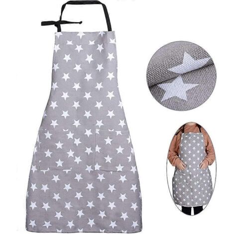 Tablier de cuisine ajustable avec poche (1/5)