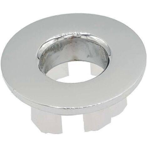 Accessoires pour trop-plein de lavabo en laiton chromé (1/3)
