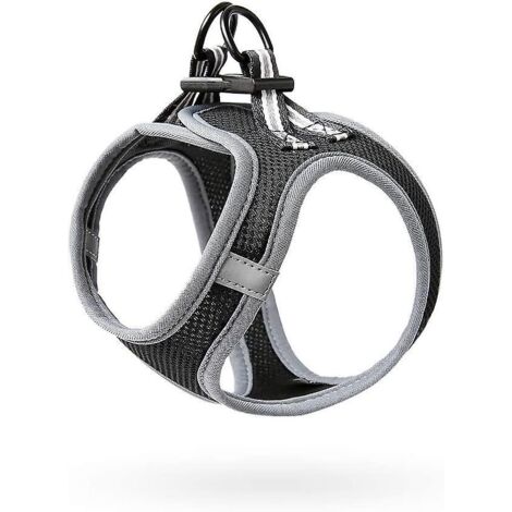 Harnais pour chien en maille souple anti-traction pour la promenade, harnais anti-fugue pour chiots, facile à ajuster (1/5)