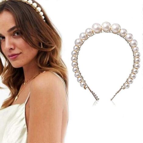 Élégant bandeau brillant, barrette, accessoire de coiffure, idéal pour un anniversaire (1/5)