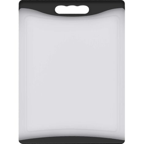 Planche à découper extra large, 36 x 24,5 cm, en plastique, compatible lave-vaisselle. (1/5)