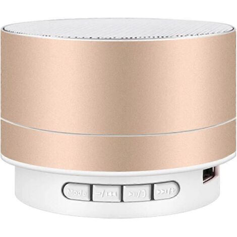 Mini enceinte sans fil, enceinte Bluetooth portable avec son HD, autonomie de 4 heures (1/5)