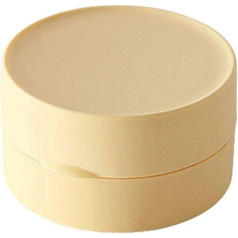 Boîte à savon Home Essential avec couvercle, le petit et mignon distributeur de savon en plastique (1/5)
