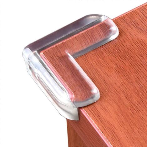 Protections d'angle transparentes (lot de 24), protège-coins de table, pare-chocs de bord transparents (1/5)