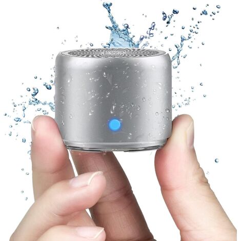 Mini enceinte Bluetooth portable active avec basses renforcées, 12 heures d'autonomie, étanche IP67, la mini enceinte idéale pour (1/4)