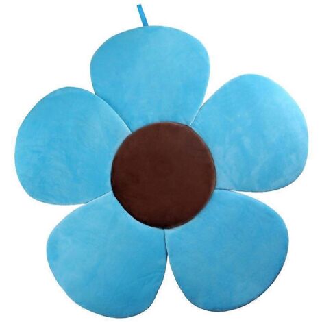 Coussin de bain bébé KAKIBLIN Flower, bleu (1/5)