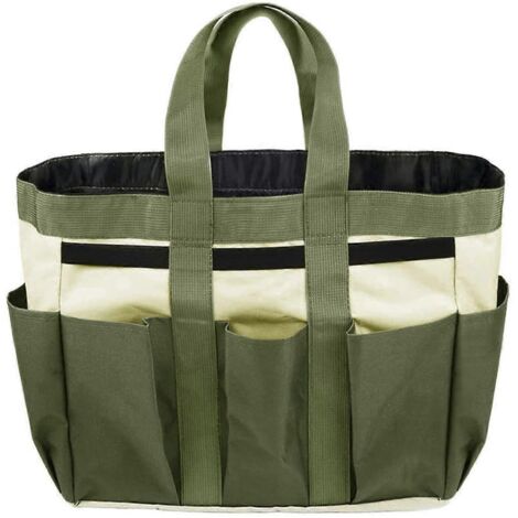 Sac à outils de jardinage portable Oxford, kit d'outils pour plantes, sac de rangement multi-poches pour plantes d'intérieur et d'extérieur (1/5)