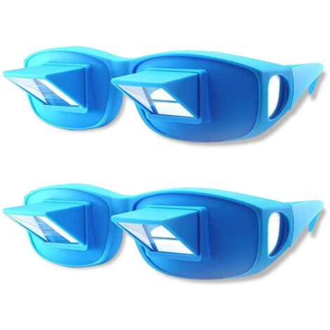 Lot de 2 lunettes à prisme pour lire au lit, légères et confortables. (1/5)