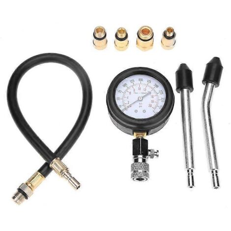 Kit de test de pression et de compression pour moteur à essence automobile (1/3)
